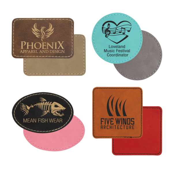 Small Leatherette Patches