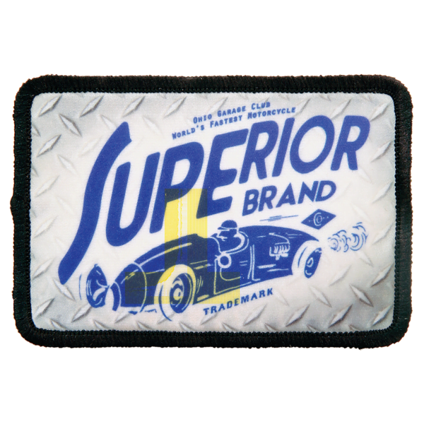 Sublimation Patches With Black Embroidered Edge - Image 5
