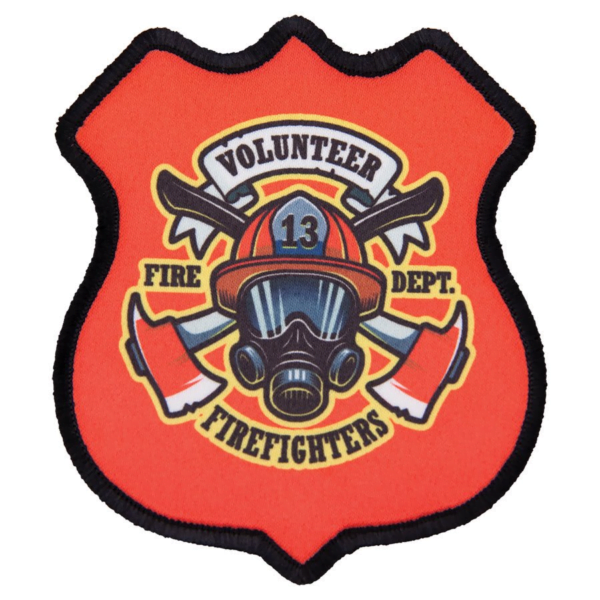 Sublimation Patches With Black Embroidered Edge - Image 8