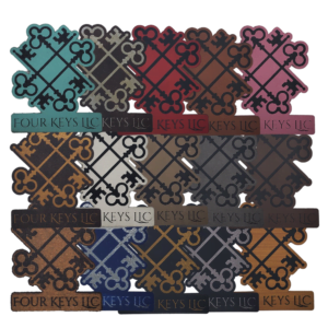 Custom Cut Leatherette Patches