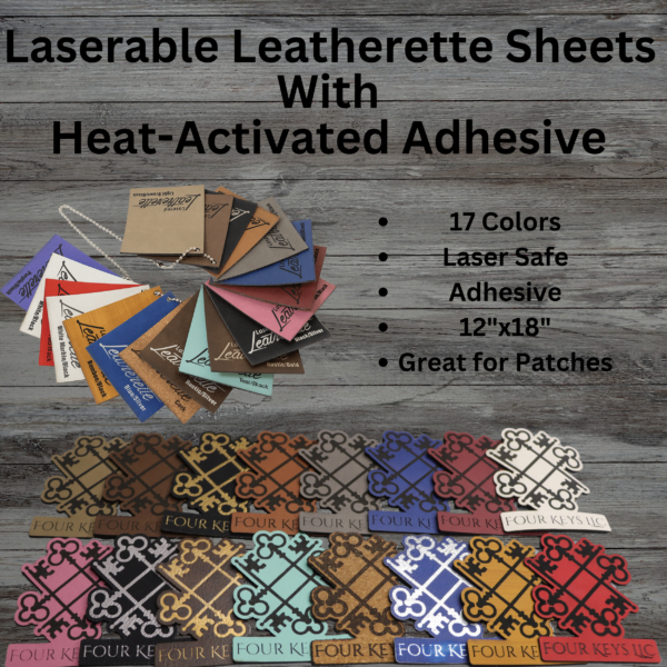 Leatherette Sheets With Adhesive
