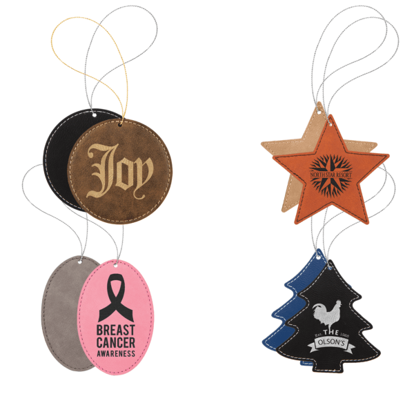 Leatherette Ornaments