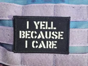 I Yell Because I Care ~Laser Cut~