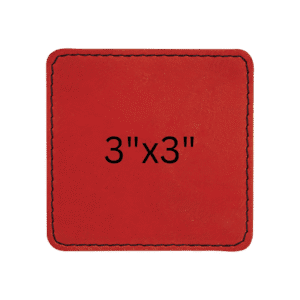 Large Square Leatherette Patches Sticky Adhesive