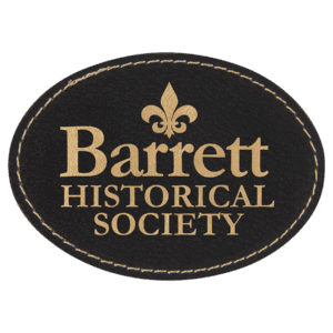 3 1/2" x 2 1/2" Black/Gold Laserable Leatherette Oval Patch with Adhesive