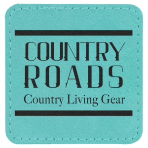 2 1/2" x 2 1/2" Teal Laserable Leatherette Patch with Adhesive