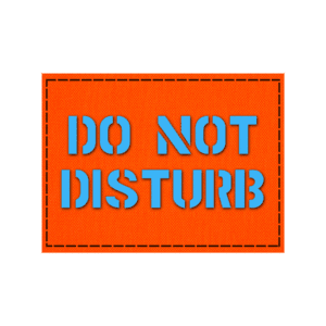 Do Not Disturb ~Laser Cut~